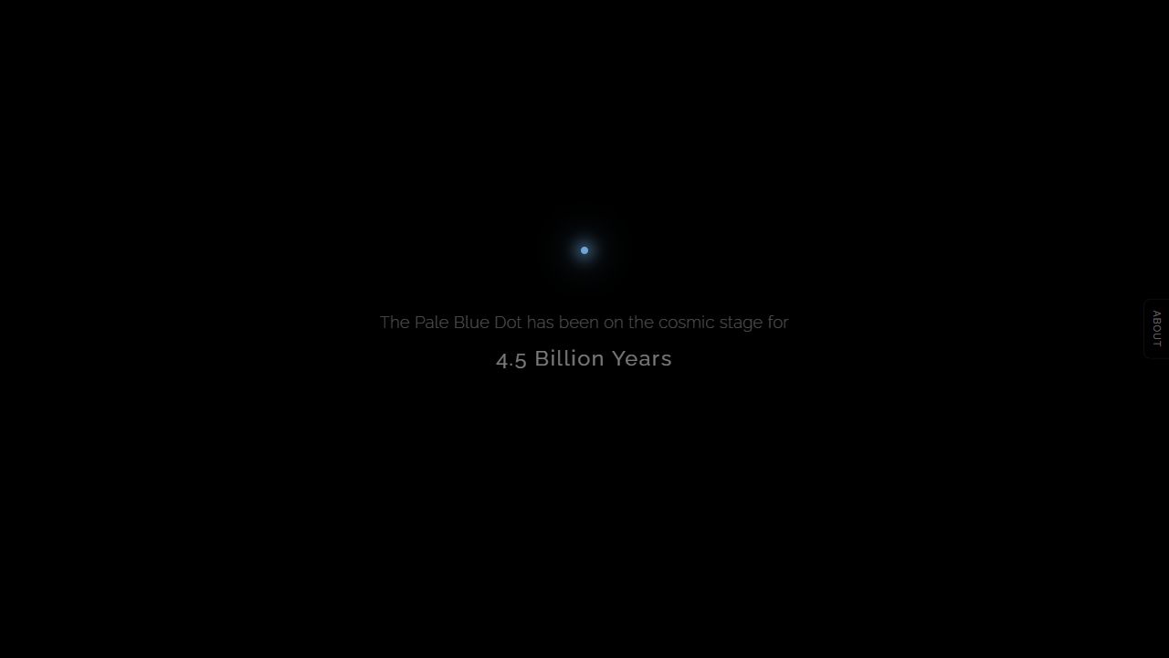 The Cosmic Stage 官方网站截图