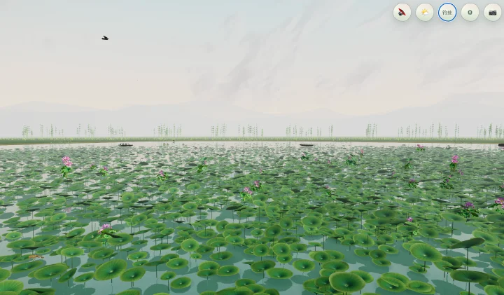 Summer Lotus Pond: Frog-Fishing Simulation product gallery image 2 from Watcha